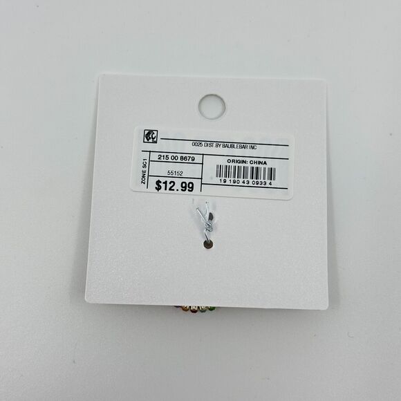 Sugarfix By Baublebar Ring Size 8 Multicolor Rainbow Colorful Rhinestones - Picture 5 of 6